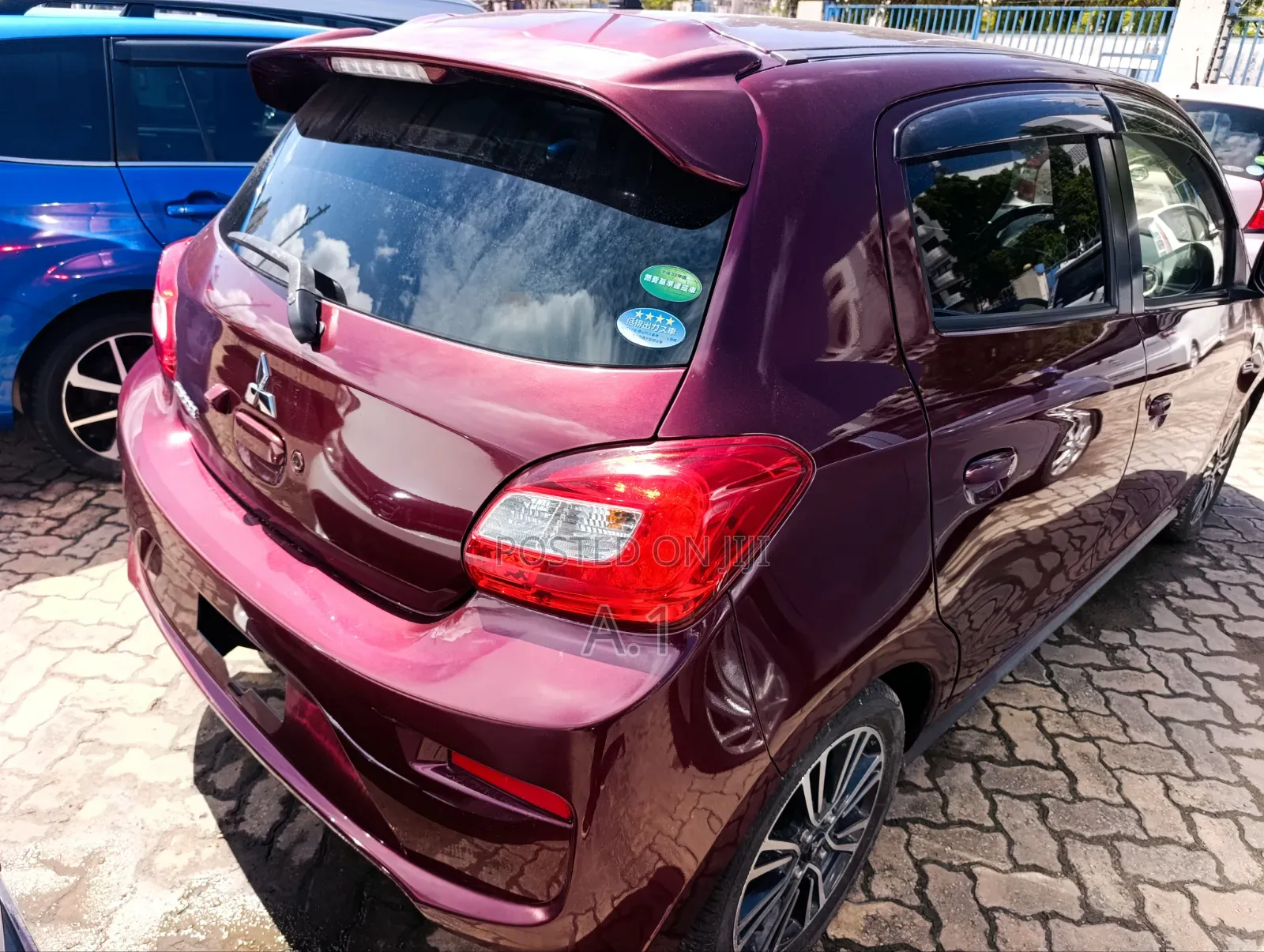 Mitsubishi Mirage 2019 Maroon