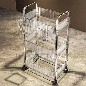3 Layer Acrylic Trolley Available