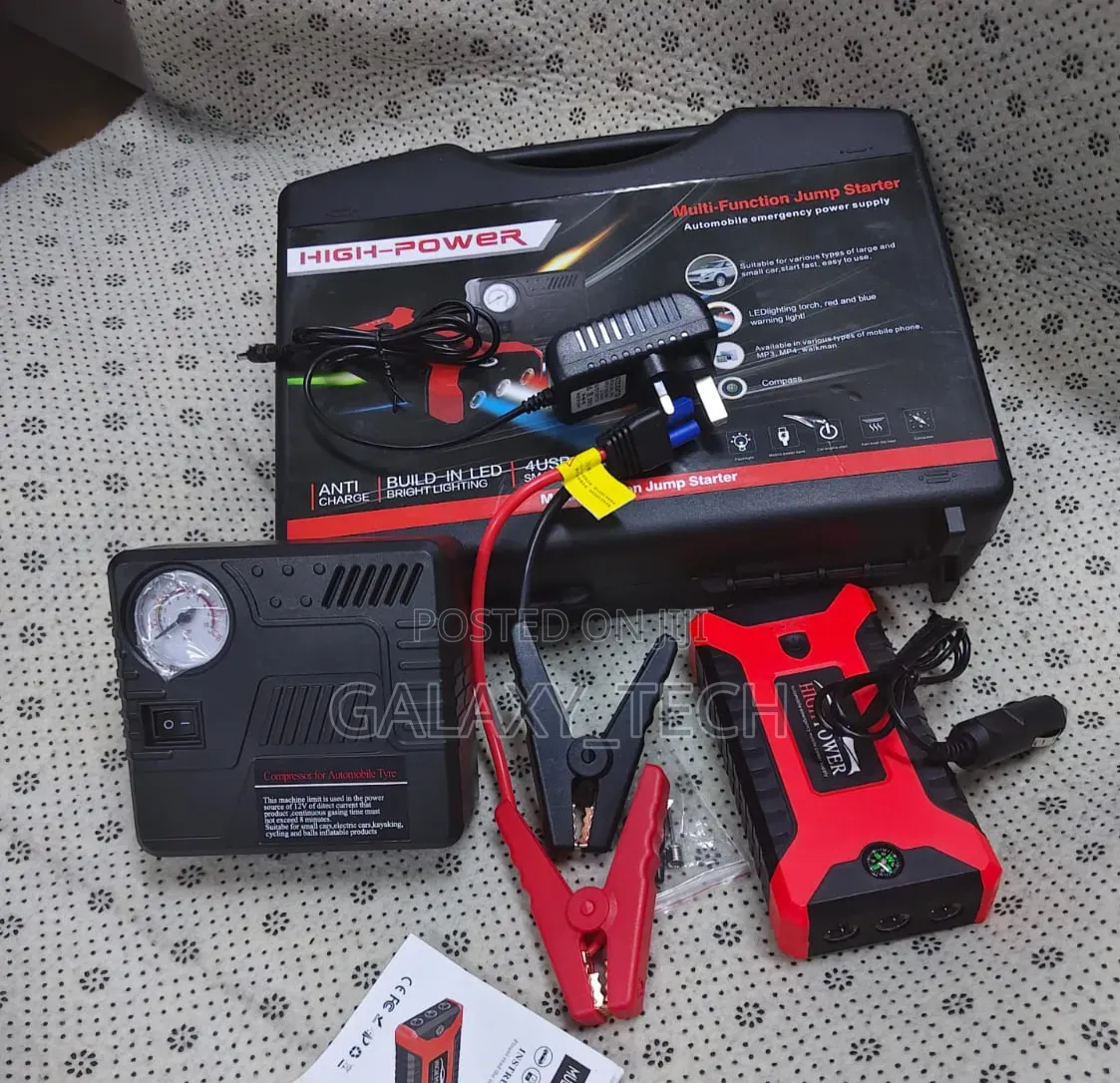 High-Power Multi-Function Jump Starters