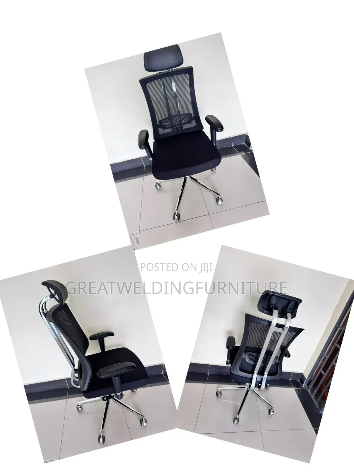 High Backed Multi Segment Orthopedic Chair