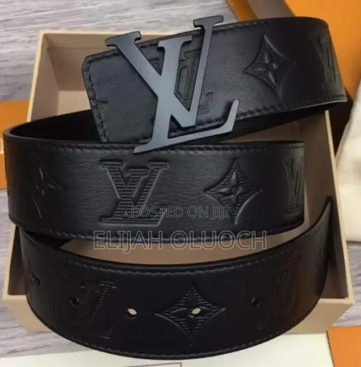 Authentic Louis Vuitton Men Belt