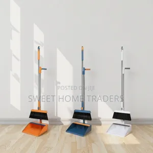 2 in 1 Broom Dustpan Set