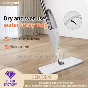 Fine and Wide *Wet Dry Spray Mop*