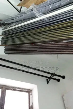 Heavy Duty,No Breakage Powder Coated Sher and Curtain Rods
