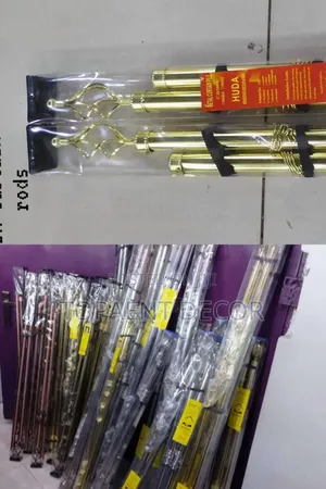 Bronze,Gold and Black,All Type of Curtains Adjustable Rods