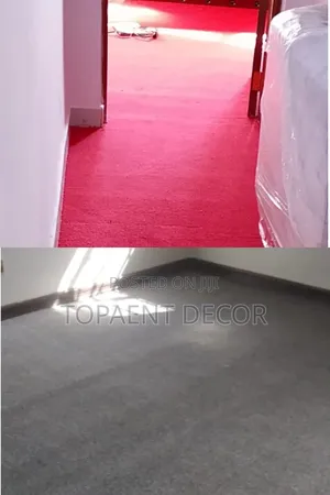 Red and Grey ,4mm Thick ,Good Quality Wall to Wall Carpets