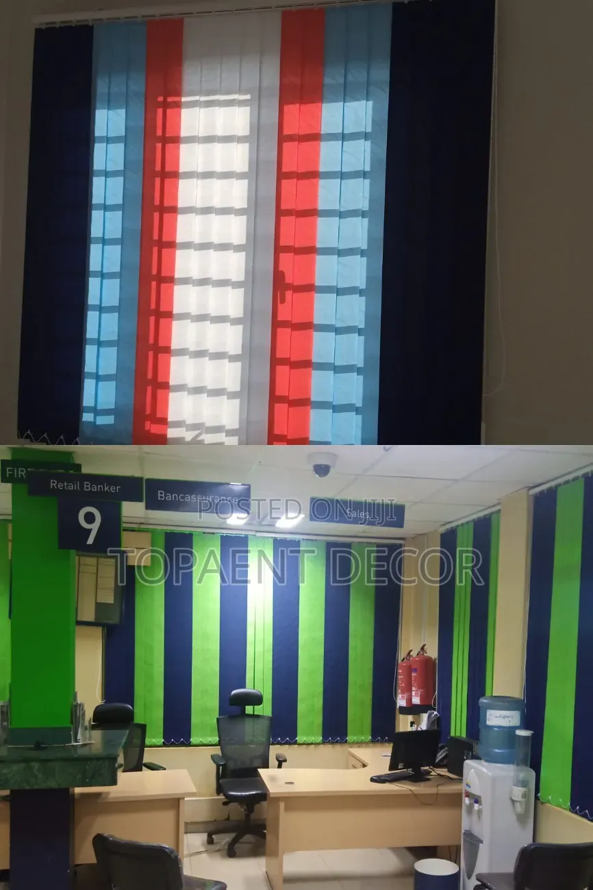 Numerous Colour Combination, Vertical Office Blinds