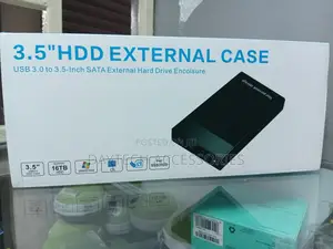 Usb 3.0 to 3.5-Inch Sata External Hard Drive Enclosure.