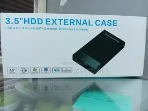Black Crown 3.5 Drive Enclosure Usb 3.0 Harddisk Enclosure - Black