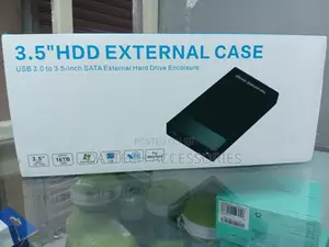 3.5" Sata Usb 3.0 External Hard Drive Enclosure Computer HDD Case.