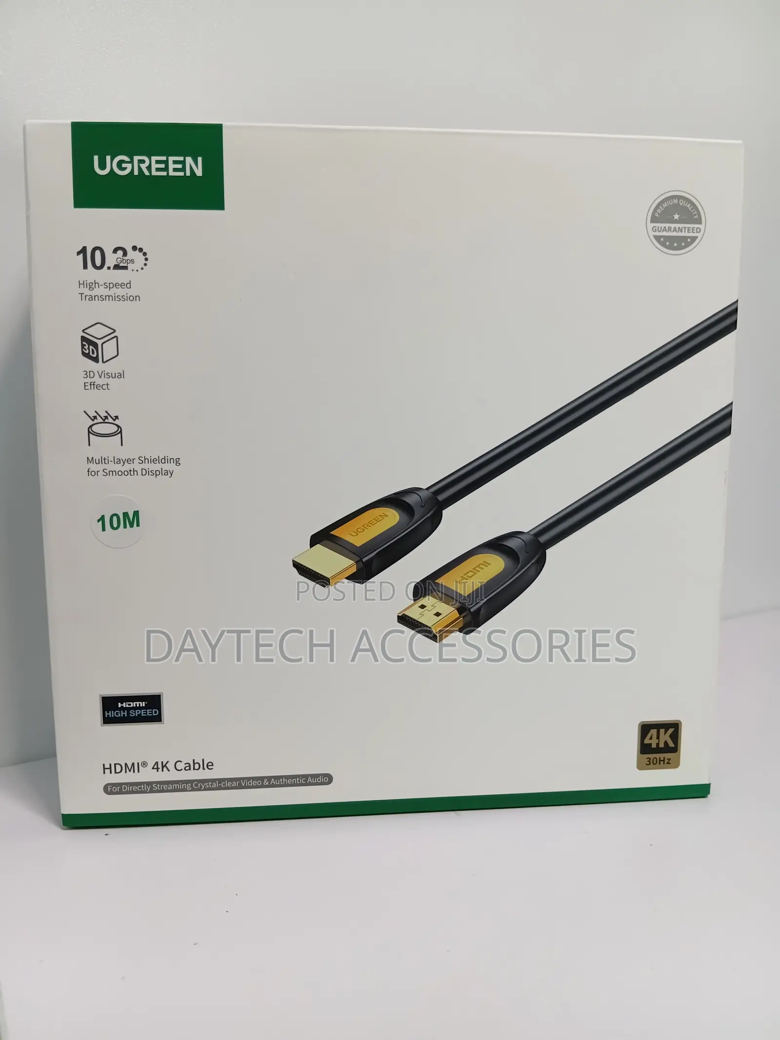 This Is a Ugreen 10-Meter Hdmi Cable High-Speed Transmission.