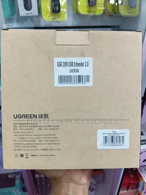Ugreen Active Usb 2.0 Extension Cable 30m Black – Us121 (10326)
