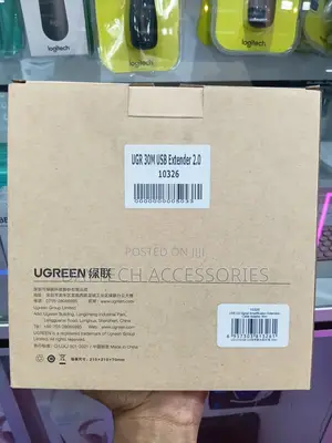 Ugreen Active Usb 2.0 Extension Cable 30m Black – Us121 (10326)