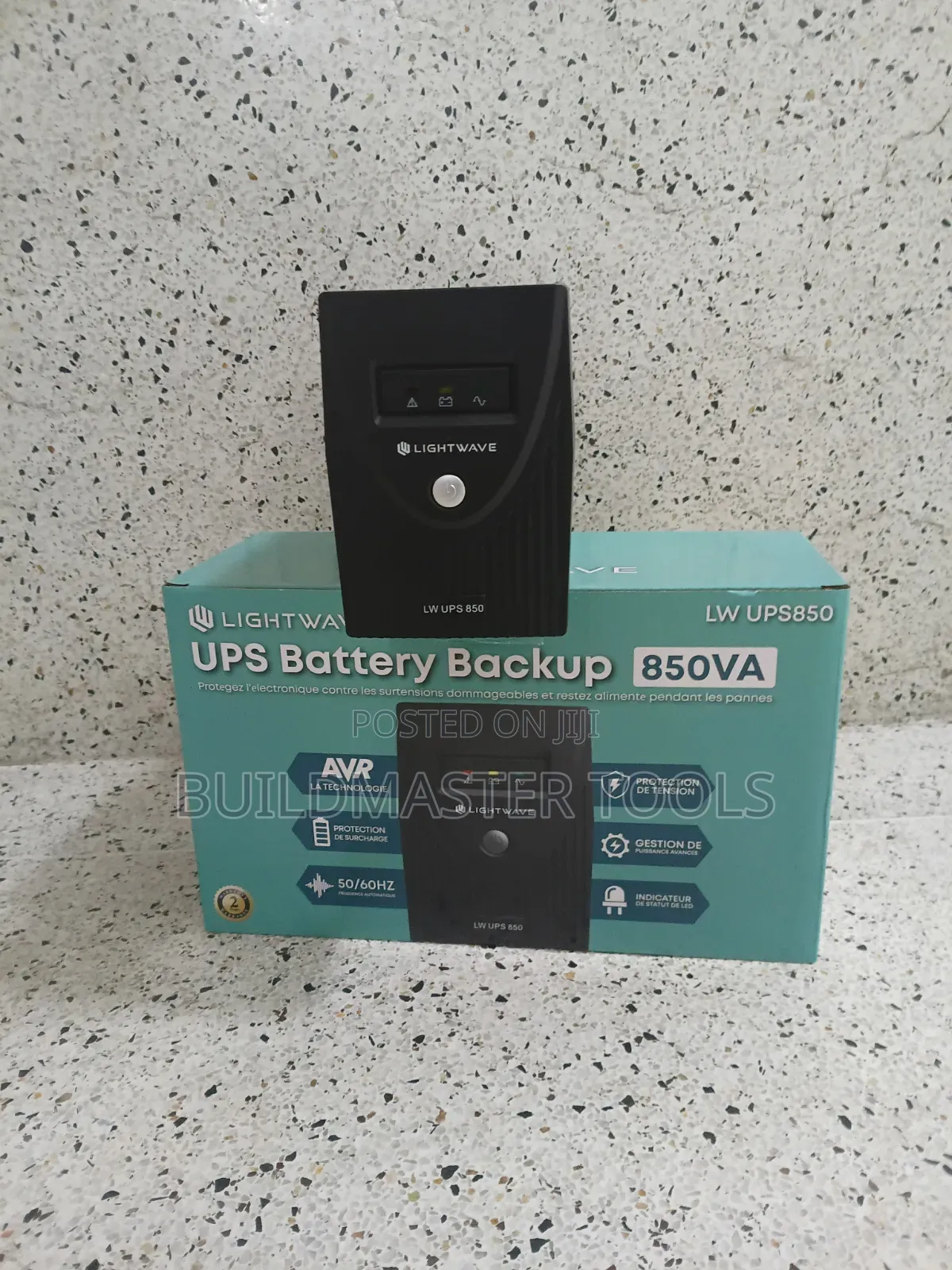 Lightwave850va Capacity Uninterruptible Power Supply.