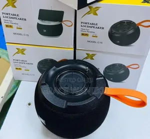 C15 Portable Bluetooth Speaker Featuring a Compact