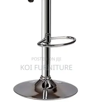 Barstools; Leather Swivel Adjustable Ergonomic Barstool