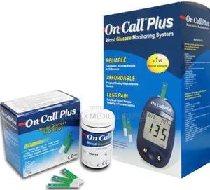 Glucometer Machine With Strips and Prikers (Oncall Glucometer Machine)