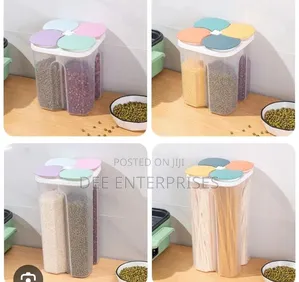 4 Partition Cereal Container