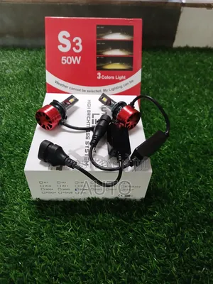 9006 3 Color Led Headlight Bulb – White, Warm White Yellow Car Light