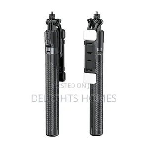 C12 Ai Tracking Selfie Stick and Tripod With Lights_dav