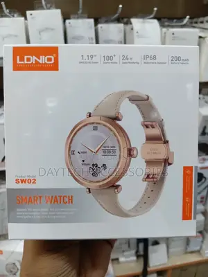 The Ldnio Sw02 Ladies Smart Watch With 1.19" Amoled Hd Display