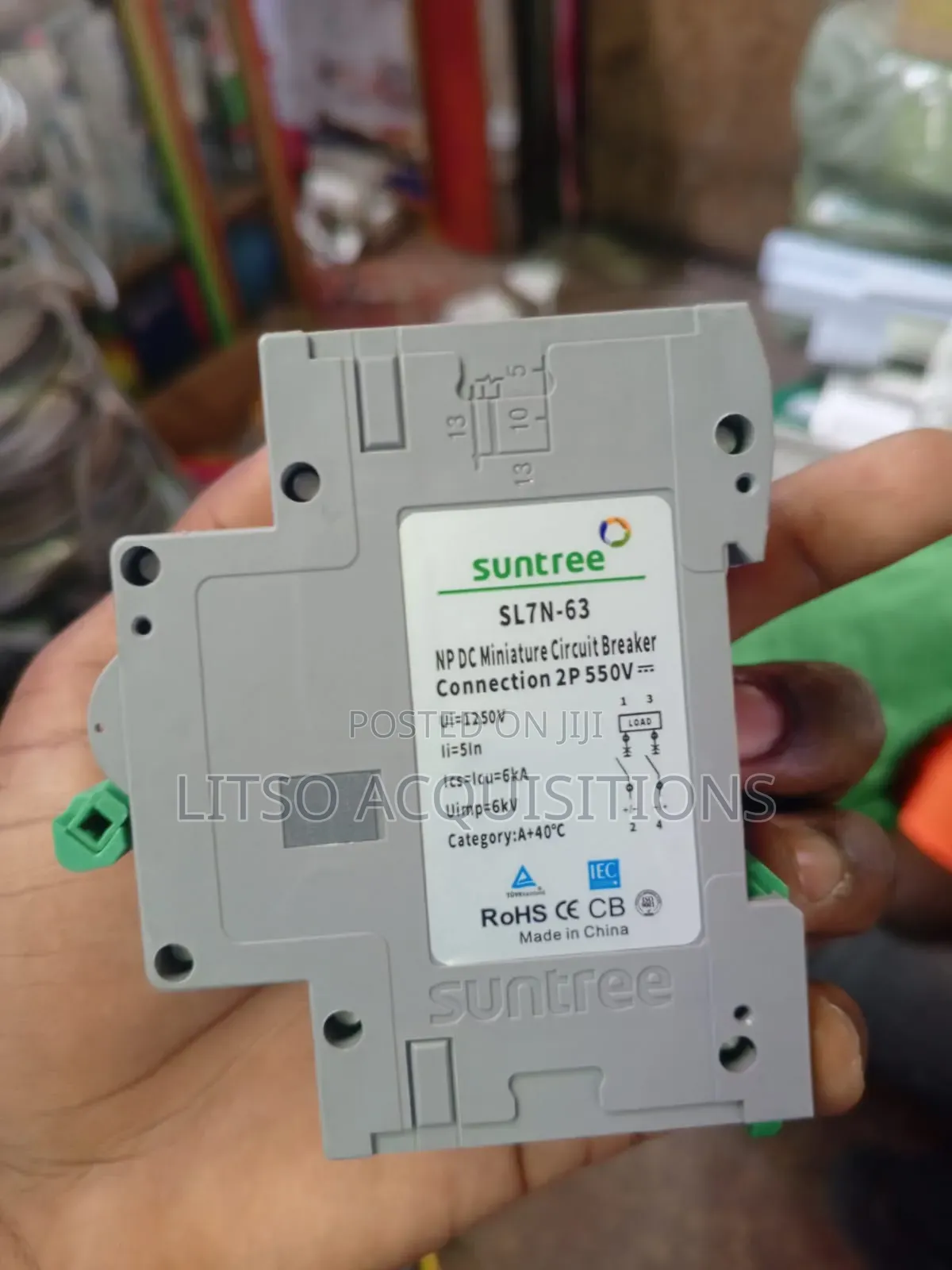 Suntree Dc Miniature Circuit Breaker. 63a