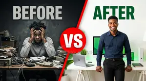 Youtube Before After Split Thumbnail Design