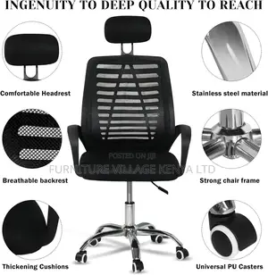 Headrest Office Chair