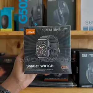 Ldnio Sw04 Amoled Display Ip68 Fitness Smartwatch With Stress Monitor.