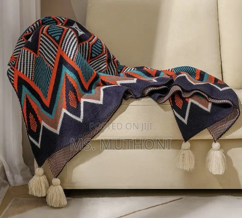 Great Quality Intricate Geometric Patterns Throw Blankets