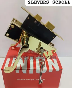 Union 2 Levers Scroll Door Lock