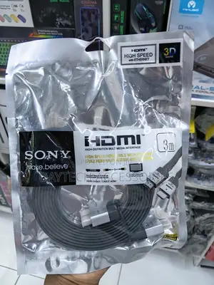 Sony 3m High-Speed Hdmi Cable - Ultra Hd Supports 1080p.