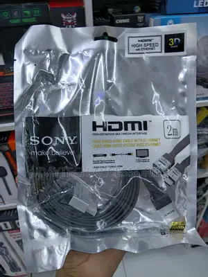 This Is a 2-Meter Sony High Speed Hdmi Cable With Ethernet