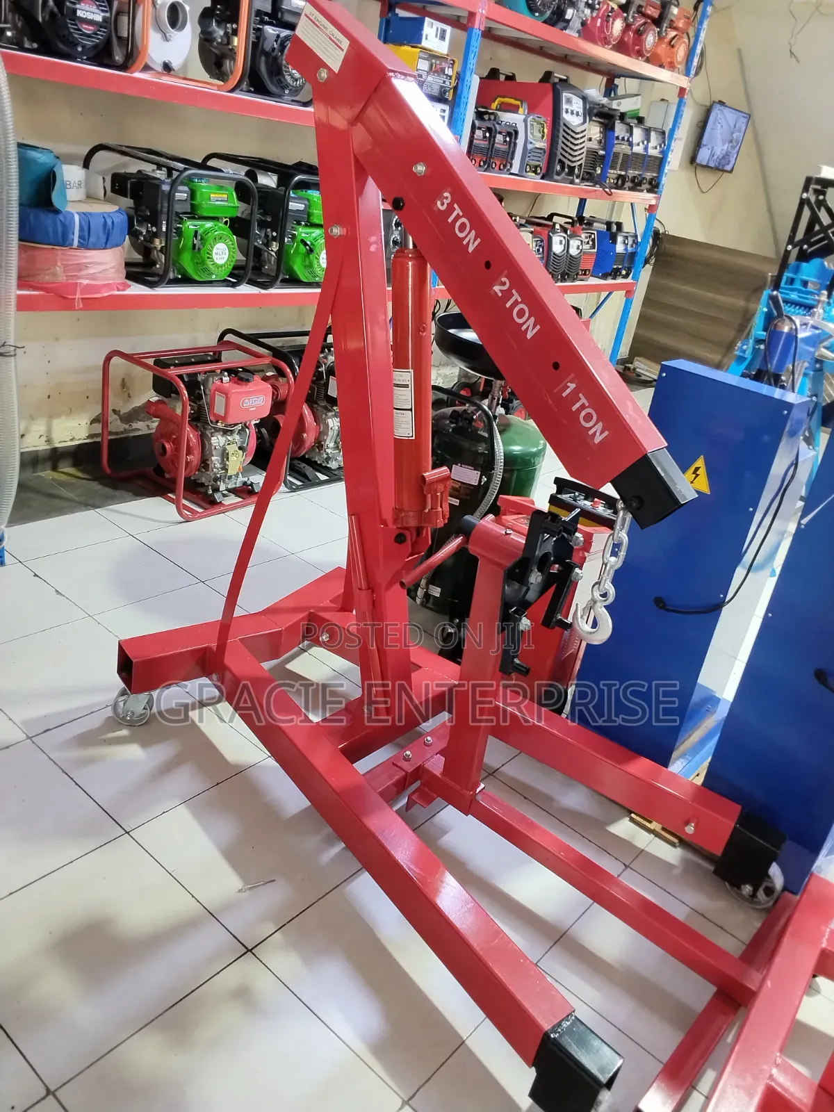 Hydraulic Jack Foldable Lifter 3t
