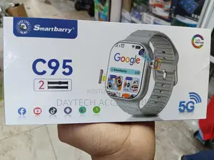 Smartbarry C95 5g Smart Watch Featuring a Super Amoled Display.