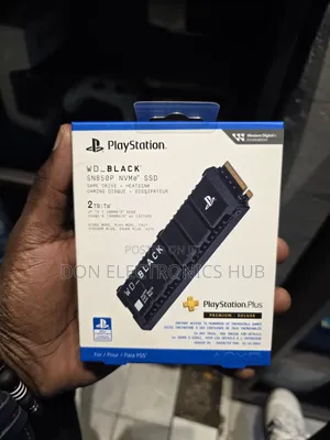 Playstation 5 Wd Black SSD 2tb (Gaming Drive + Heatsink)
