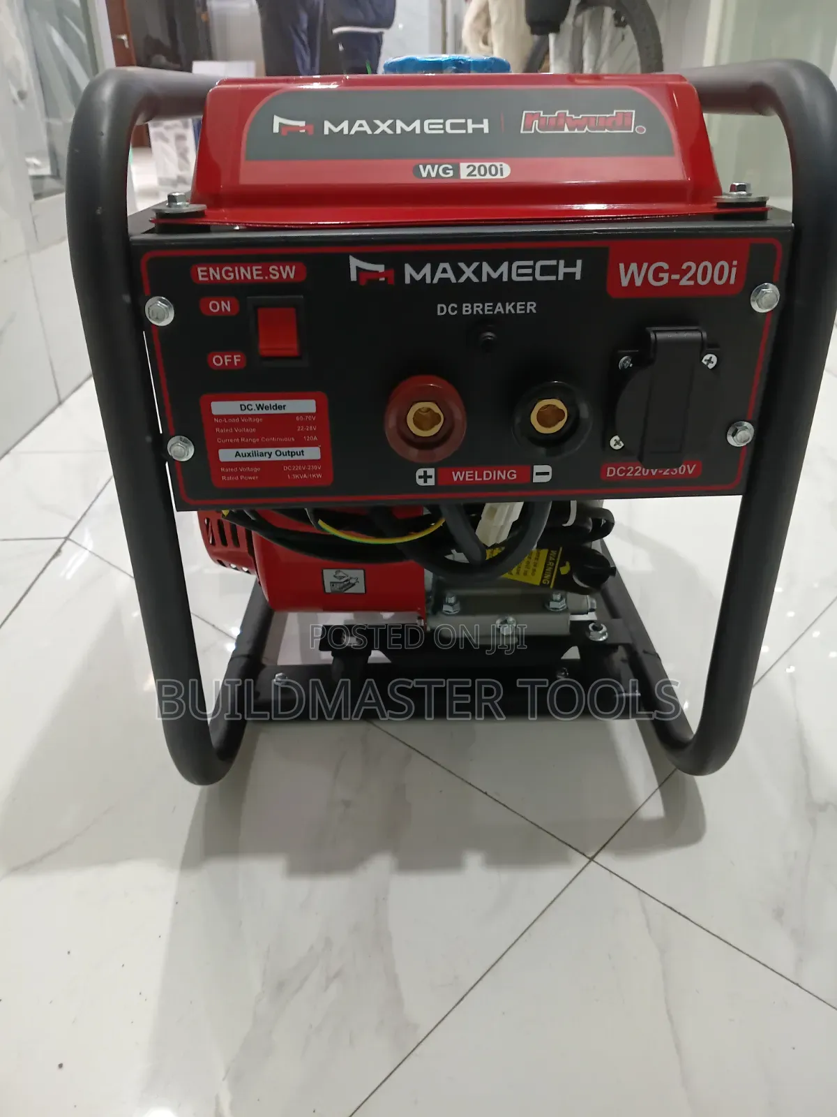Maxmech Wg-200i Petrol-Powered Welding Generator