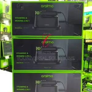 Oraimo Smart Iron Oei-801a 1740w Steaming Ironing 2-in-1 Electric
