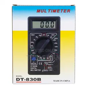 Digital Multimeter Ac/Dc Voltmeter Ammeter Resistance Tester.Dt-830b