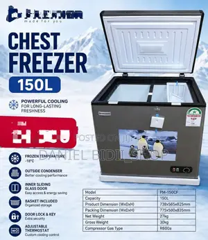 150litres Powerful Chest Freezer