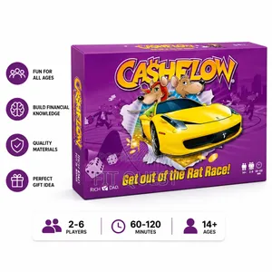 Cashflow Financial Literacy Family Strategy Board Game