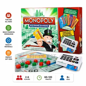 Monopoly Electronic Banking Family Strategy Board Game