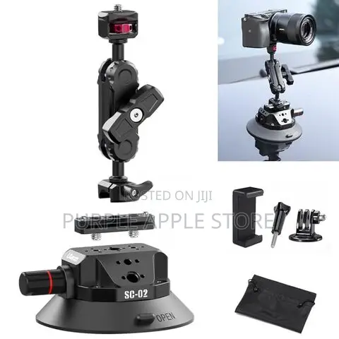 Ulanzi Sc-02 Strong Suction Cup Mount (4.5′′)