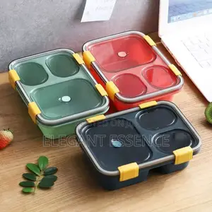3 Compartment Kids Lunch Box / Snack Box