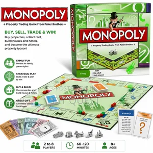 Monopoly Classic Property Trading Family Board Game