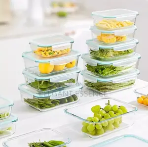 3pc High Borosilicate Food Containers