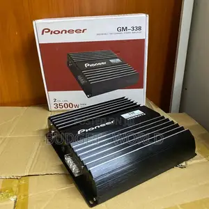 Pioneer Gm338 Car Amplifier – Clear Sound and Deep Bass Enhancement