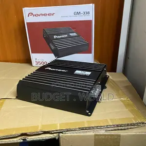 1. Pioneer Gm338 3500w Professional Car Amplifier – High Power Audio P