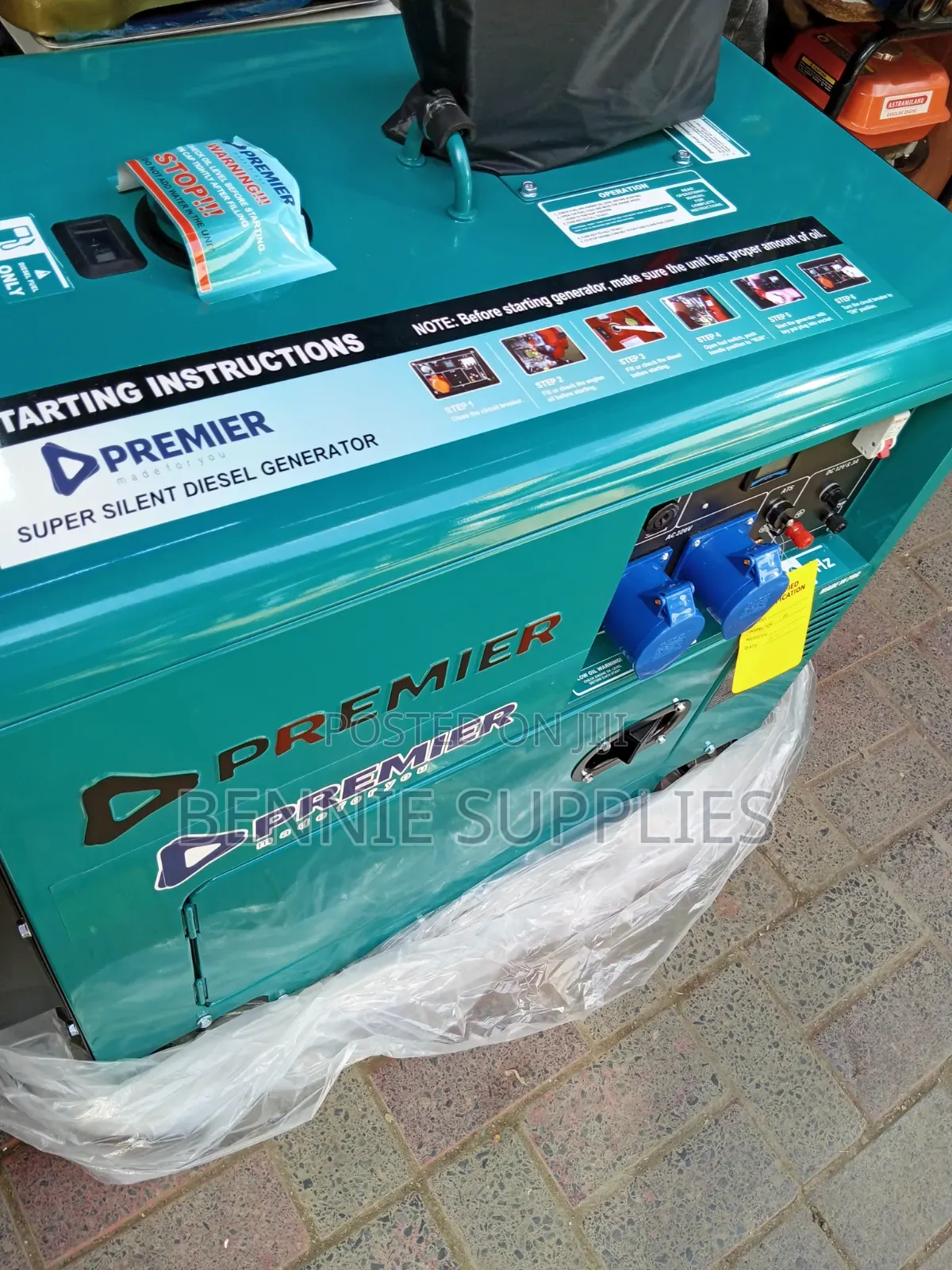 Heavy Duty Premier Silent Diesel Generator 10 Kva