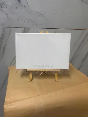 Wooden Painting Stand and Canvas
